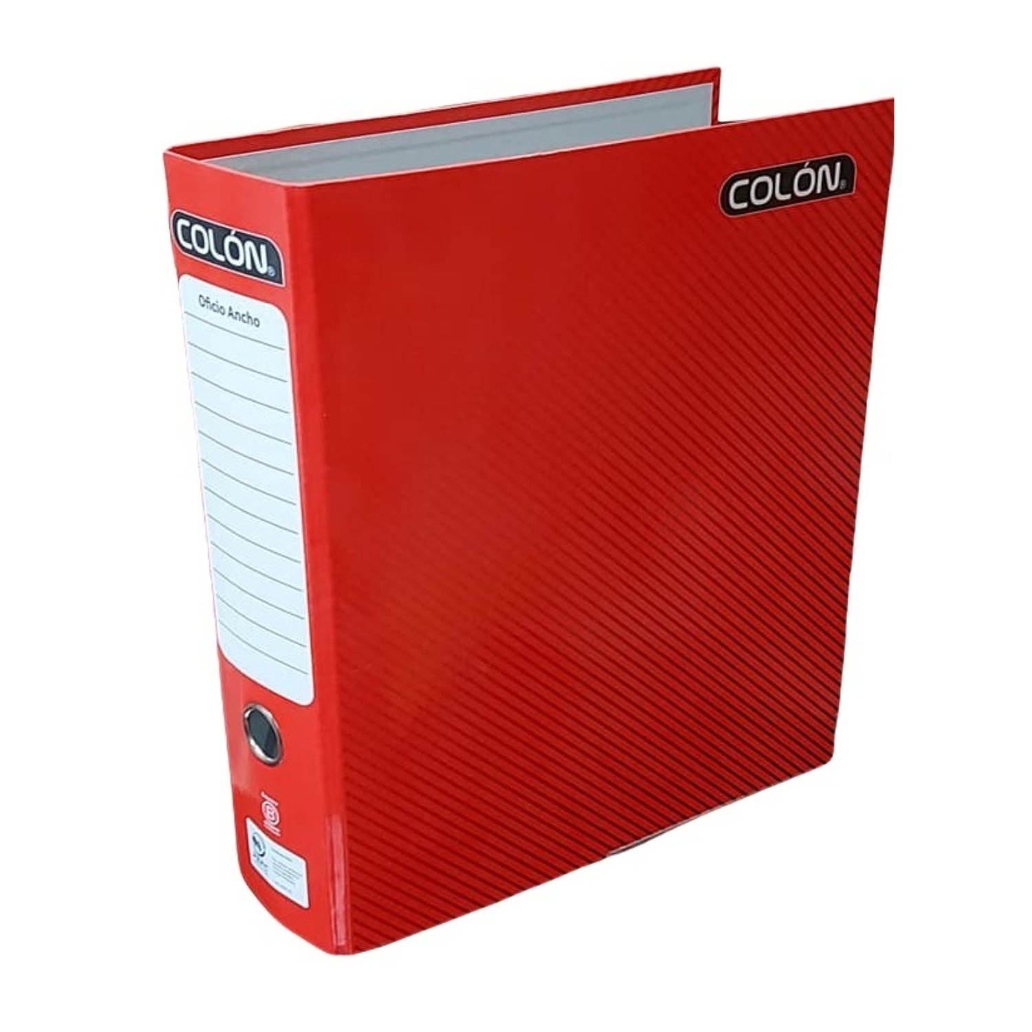 ARCHIVADOR OFICIO ANCHO COLORES ROJO – COLON - 3