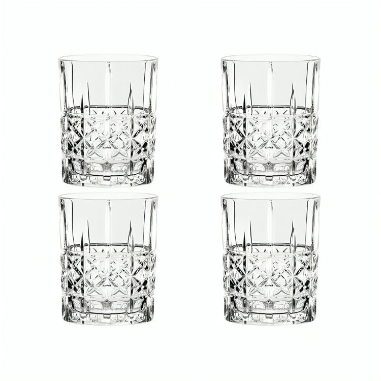 SET VASO 330 ML WHISKY VINTAGE 4 UNIDADES GLASSO - 3