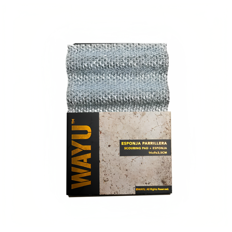 ESPONJA PARRILLERA EFECTIVA Y UTIL WAYU - 3