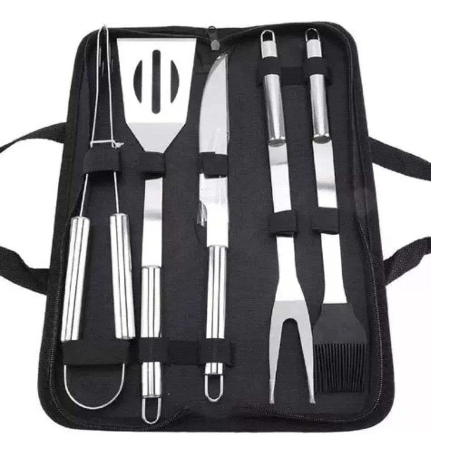 SET DE UTENSILIOS DE COCINA CON ESTUCHE PARA ASAR - 4