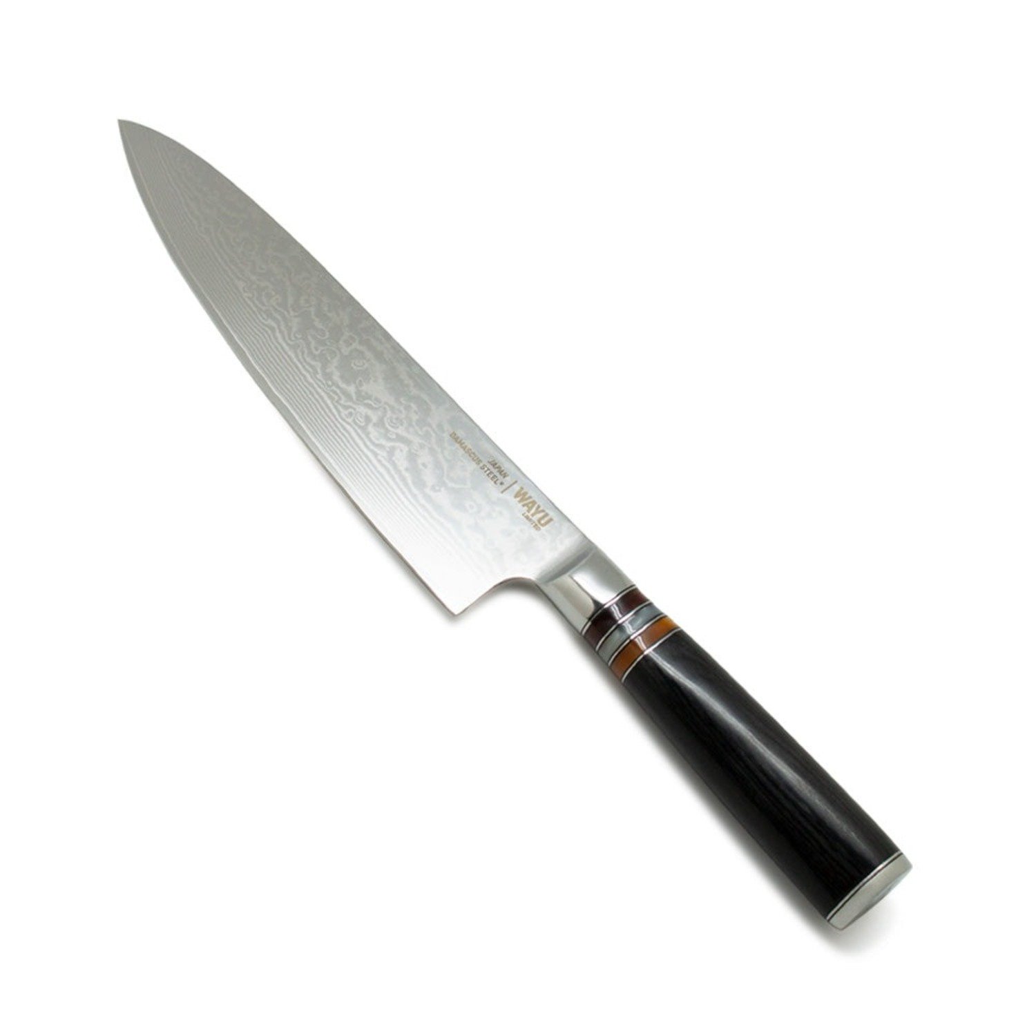 CUCHILLO DAMASCUS BLACK PAKKA WAYU LIMITED - 1