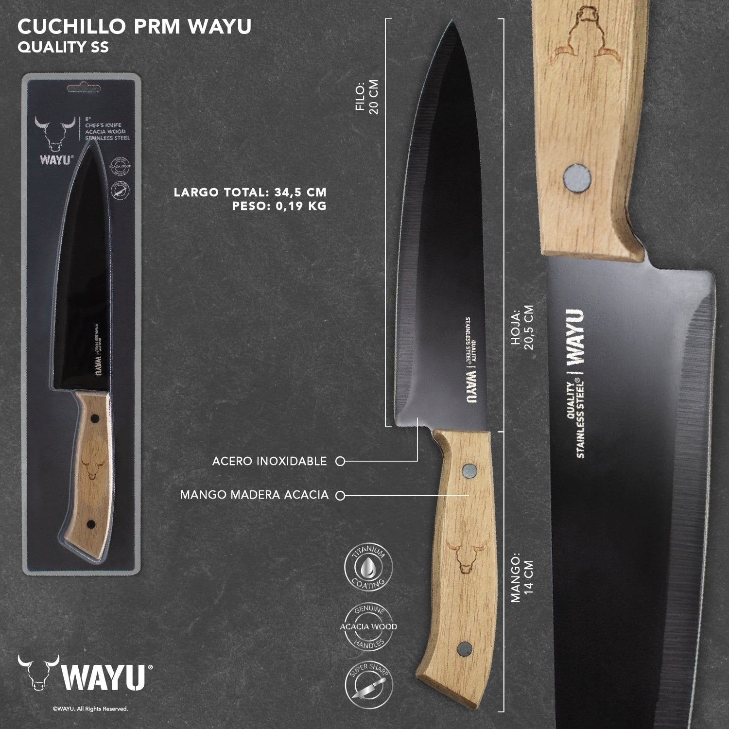 CUCHILLO PRM WAYU - 2