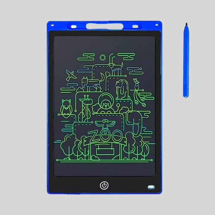 PIZARRA MAGICA TABLET DIBUJO LCD 12 PULGADAS AZUL - 2