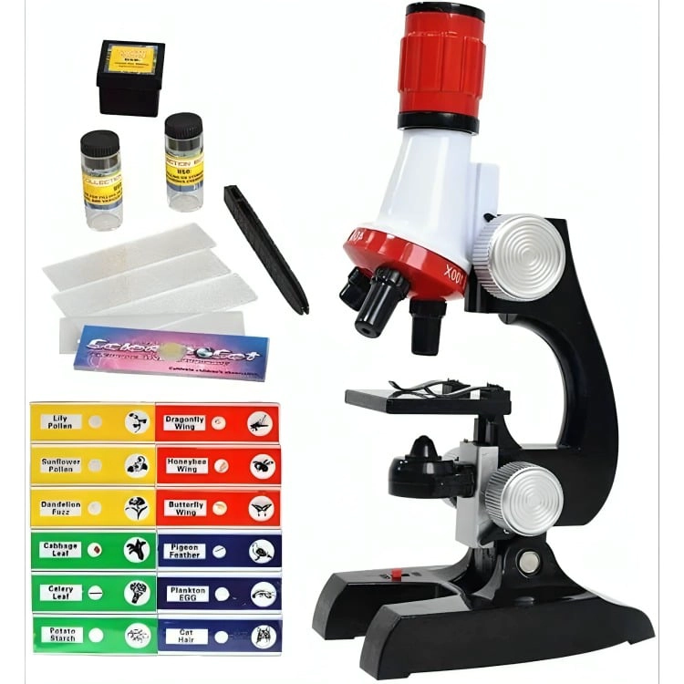 KIT DE CIENCIA PARA NIÑOS MICROSCOPIO JUGUETE EDUCATIVO - 2