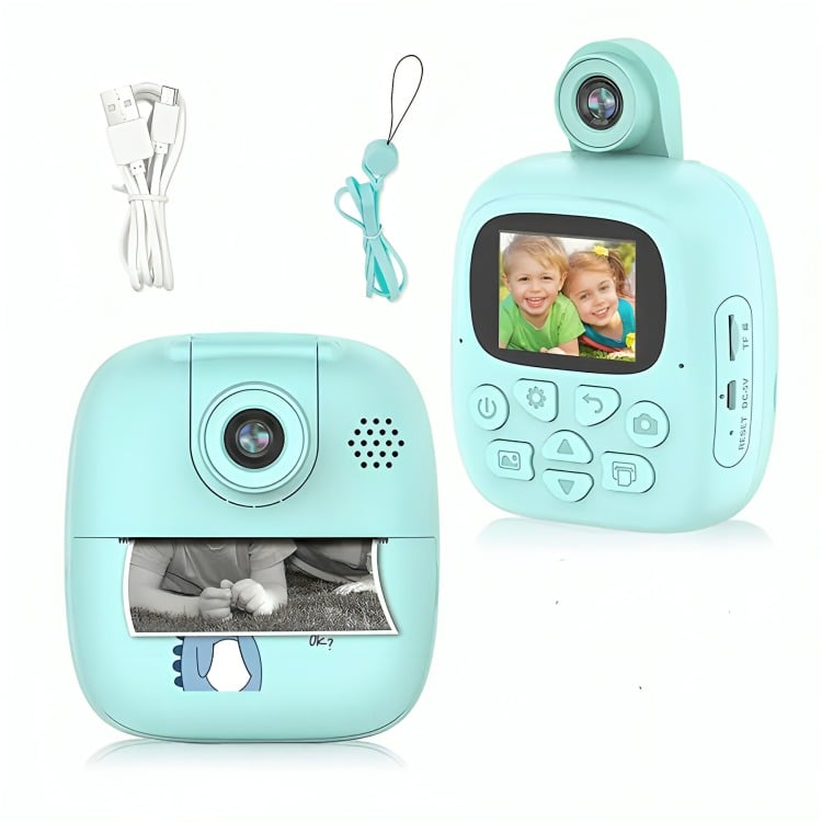 CAMARA DIGITAL PARA NIÑOS CELESTE - 3