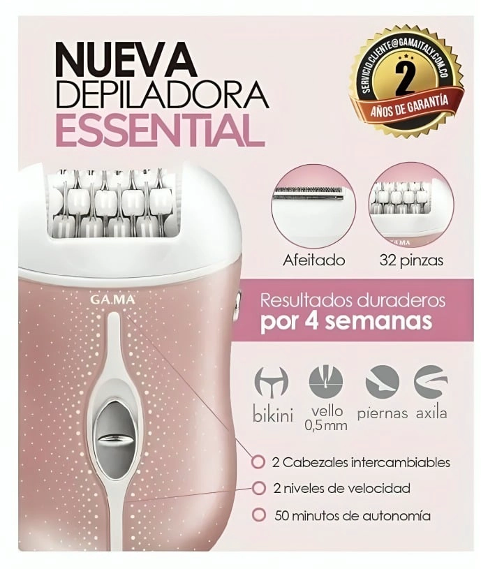 DEPILADORA ESSENTIAL BVT GAMA - 3