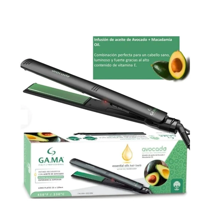 PLANCHA ALISADORA ELEGANCE LED AVOCADO DIGITAL GAMA - 5