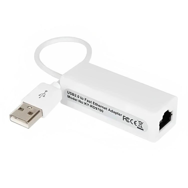 ADAPTADOR TARJETA DE RED LAN RJ45 USB 2.0 - 1