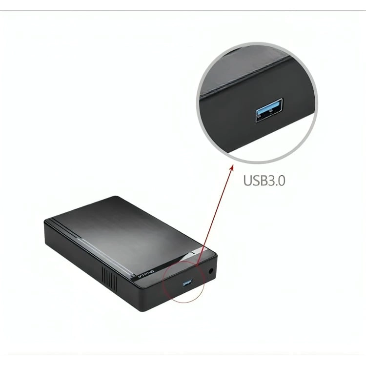 COFRE DISCO DURO 3.5 USB 3.0 HORIZONTAL SATA - 1