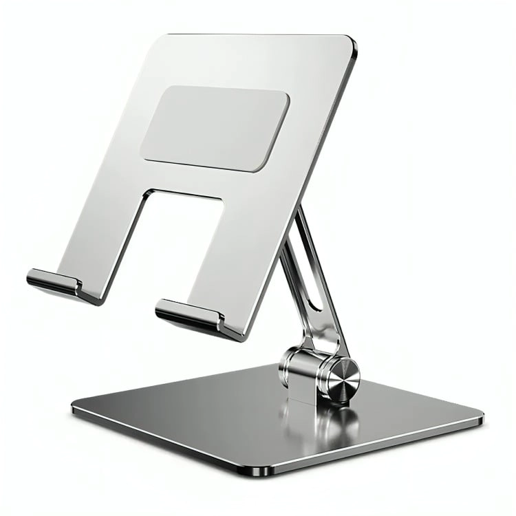 SOPORTE ESCRITORIO METAL PLEGABLE MUY FIRME TABLET Y IPAD - 1