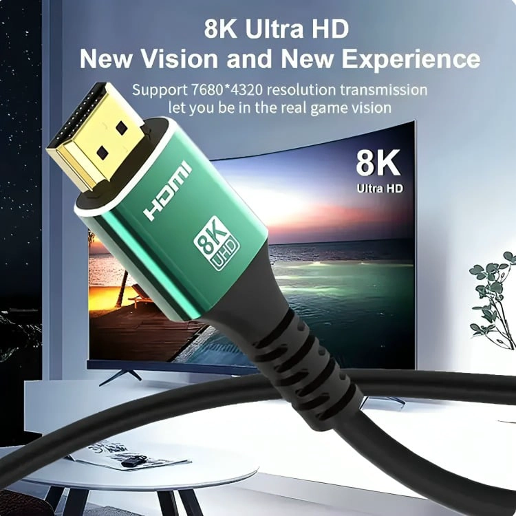 CABLE HDTV 8K 60HZ/48GBPS HD2.1V DE 5MTS. 7680X4320P - 2