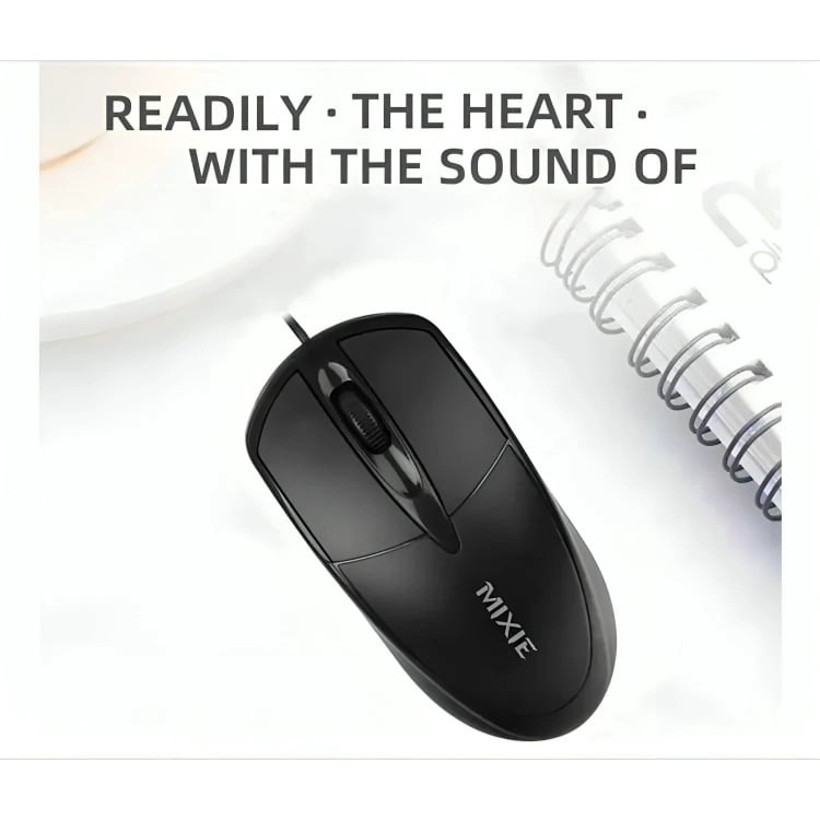 MOUSE OPTICO ALTA CALIDAD DISEÑO CONFORTABLE - 3