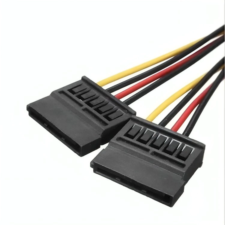 CABLE PODER DOBLE SATA A IDE MOLEX - 1