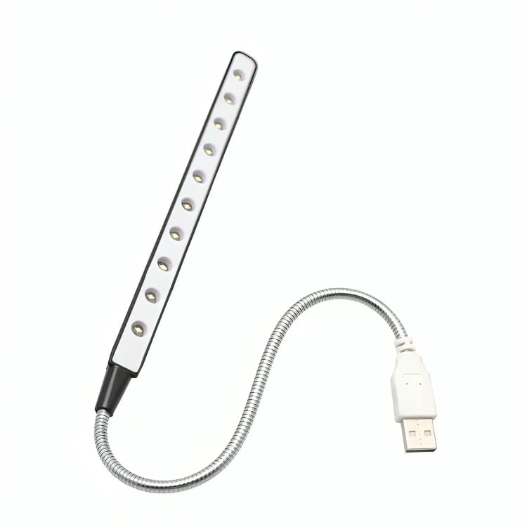 LAMPARA LED USB LINTERNA FLEXIBLE NOTEBOOK - 2