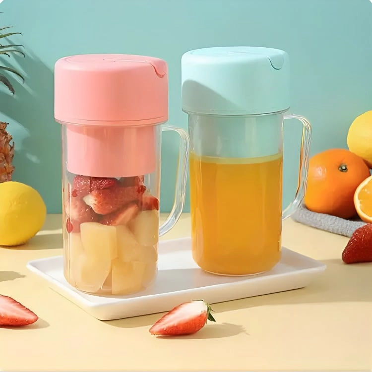 VASO LICUADORA JUGUERA PORTATIL MINI RECARGABLE DE 420ML - 1