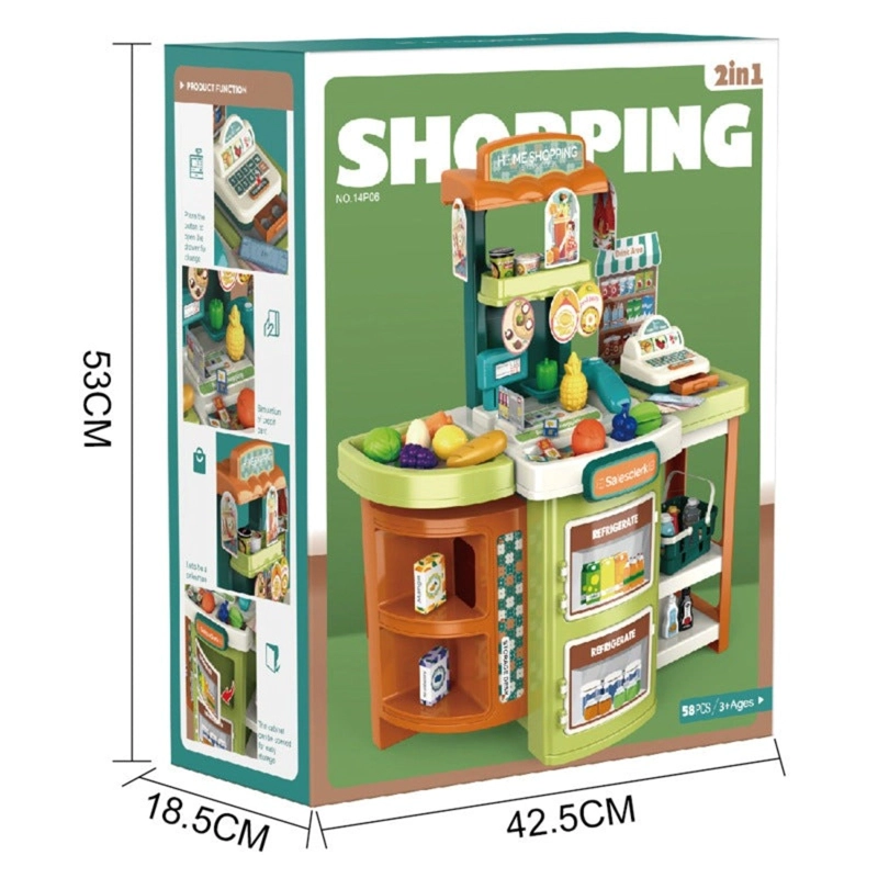 SET MALETA 2 EN 1 SUPERMERCADO - 2