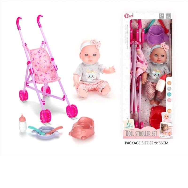 COCHE DE MUÑECA CON ACCESORIOS - 2