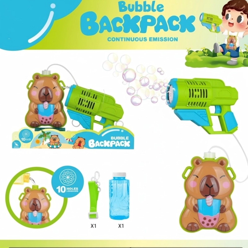 JUGUETE MOCHILA BURBUJA CAPIBARA - 2