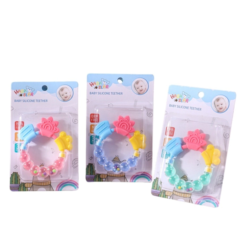 SET X3 MORDEDOR SONAJERO BEBE COLOR SURTIDO - 3