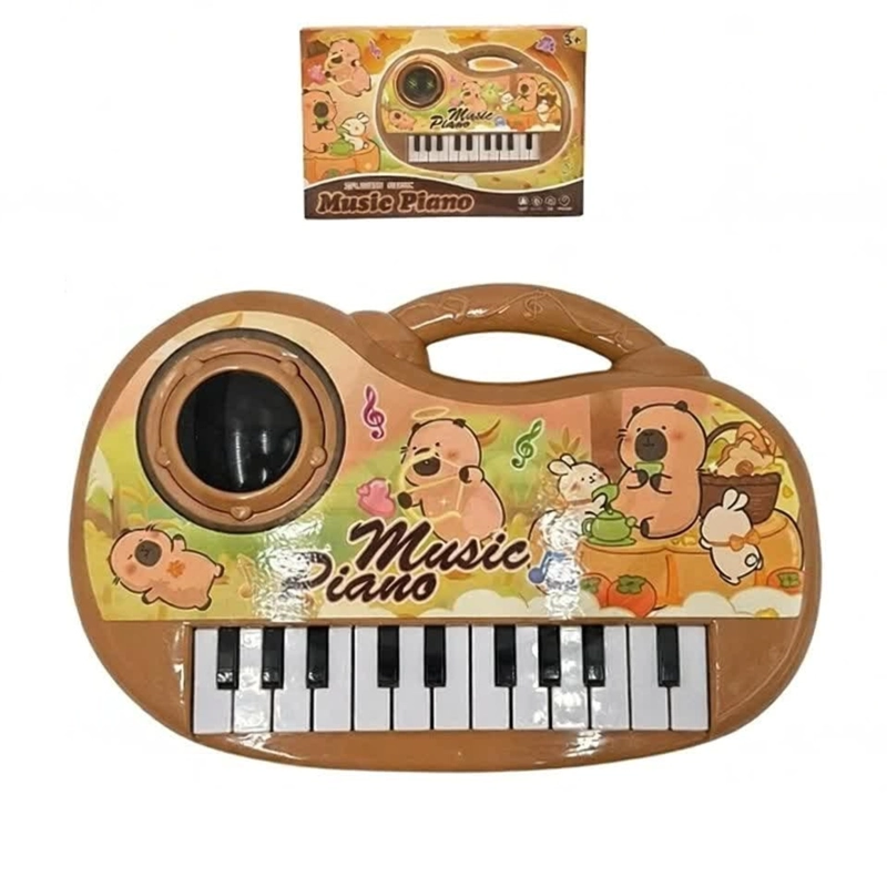 PACK X 3 PIANO CAPIBARA INSTRUMENTO MUSICAL DE JUGUETE  PIANO - 2