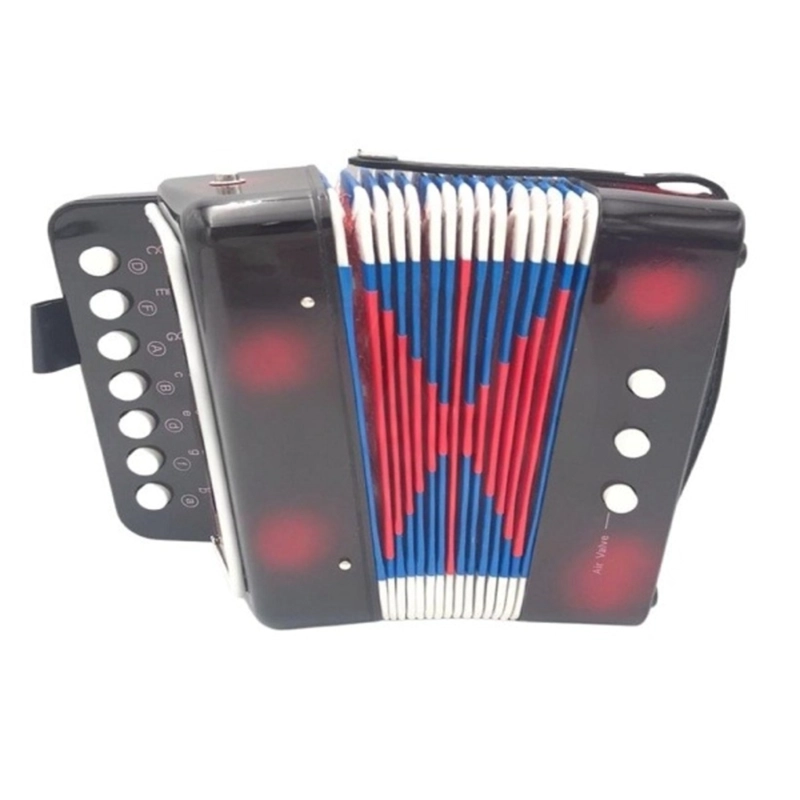PACK X 3 ACORDEON INFANTIL 7 BOTONES Y 2 BAJOS MOD ACIFNR - 3