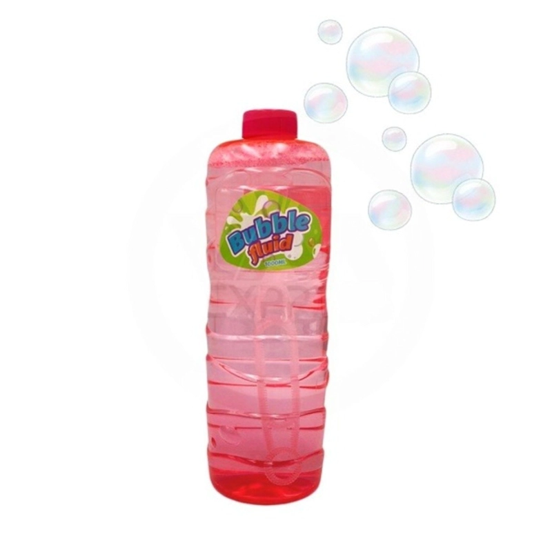PACK X 3  BURBUJA 1 LT CON LANZADOR MIX COLORES - 3