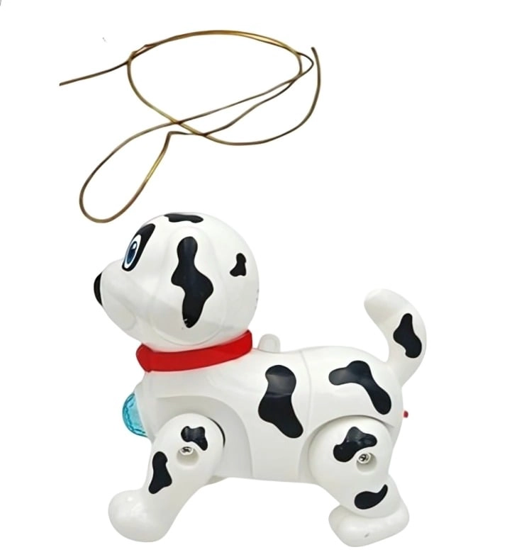 PAK DE 3 DALMATA CAMINANTE LUZ SONIDO ECO BOLSA - 1
