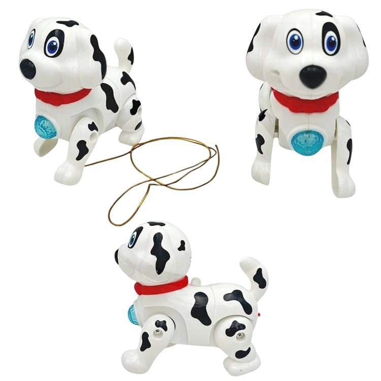 PAK DE 3 DALMATA CAMINANTE LUZ SONIDO ECO BOLSA - 2