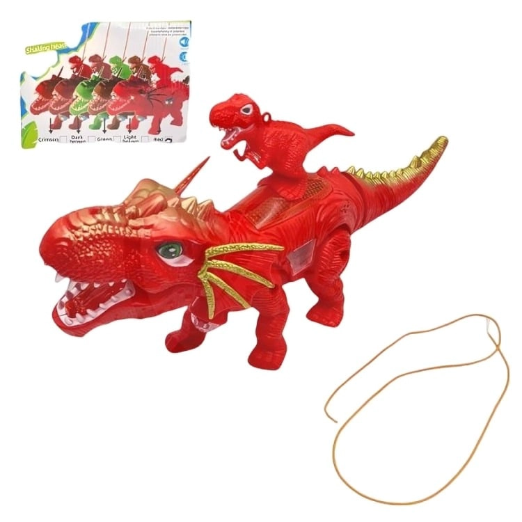 PAK DE 3 DRAGON CON REX JINETE - 2