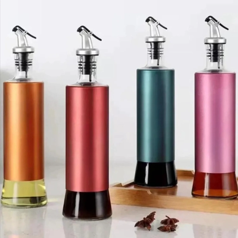 PACK X 3 BOTELLAS DISPENSADOR DE ACEITE 300ML ACEITERA COCINA - 5