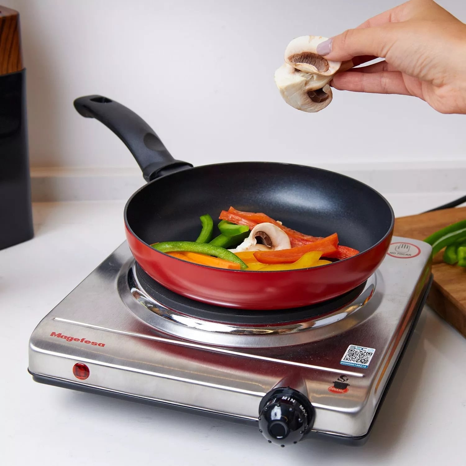 COCINA ELECTRICA MAGEFESA DINAMIC INOX MGF8013 - 5