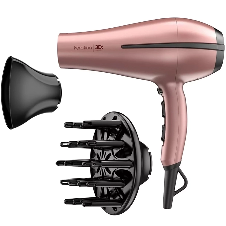 SECADOR GA.MA DIVA 3D KERATION | TRATAMIENTO ANTI-FRIZZ PROFESIONAL - 1