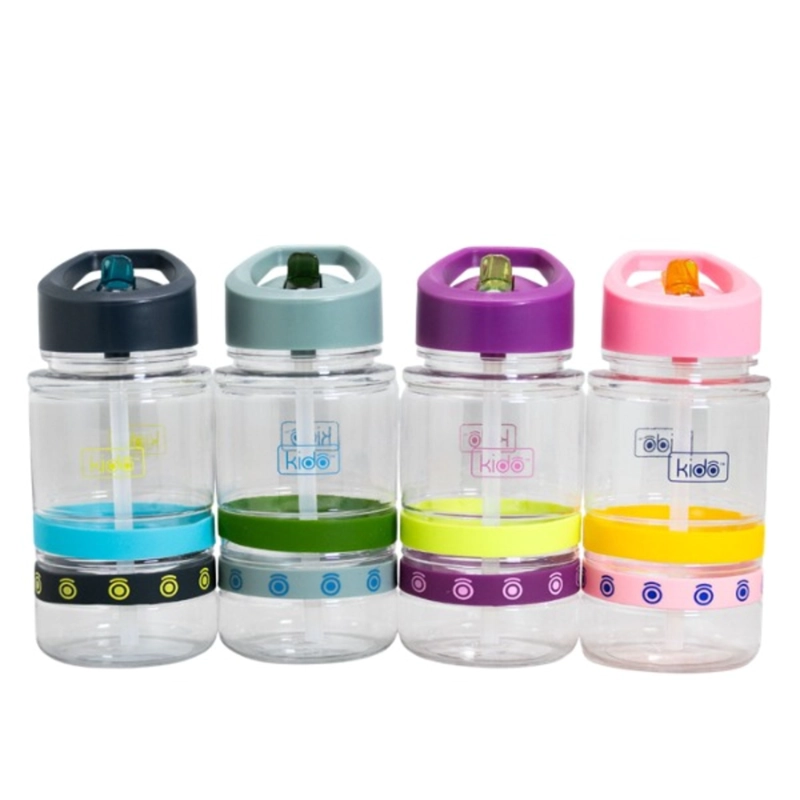 BOTELLA KIDS LINEAS KIDO GRIS - 3