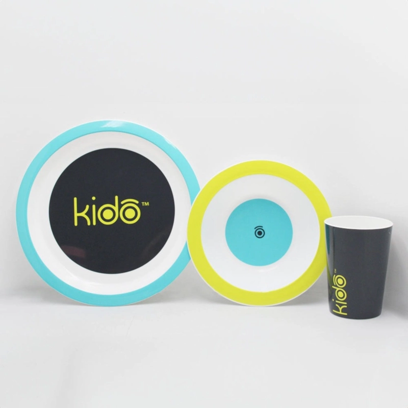 SET DESAYUNO 3 PCS KIDO NEGRO - 2
