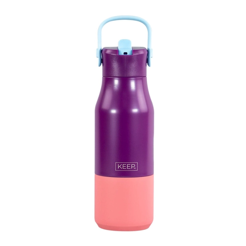 BOTELLA INSULADA COLORS 700ML FLASK KEEP MORADO - 2