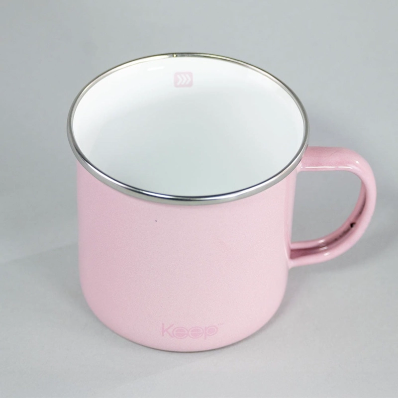 MUG METALICO 16OZ KEEP ROSADO - 2