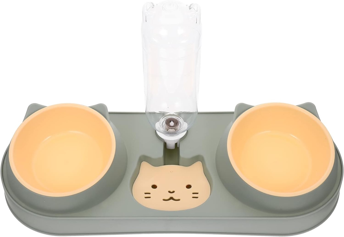 PLATO PERROS AGUA COMIDA 3 EN 1 OEM DISPENSADOR - 2