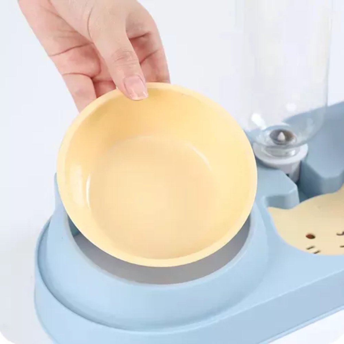 PLATO PERROS AGUA COMIDA 3 EN 1 OEM DISPENSADOR - 3