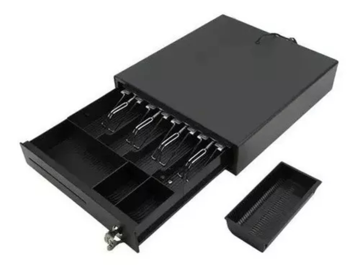 CAJA REGISTRADORA OEM 4 COMPARTIMIENTOS GAVETA ELECTRONICA NEGOCIO - 2