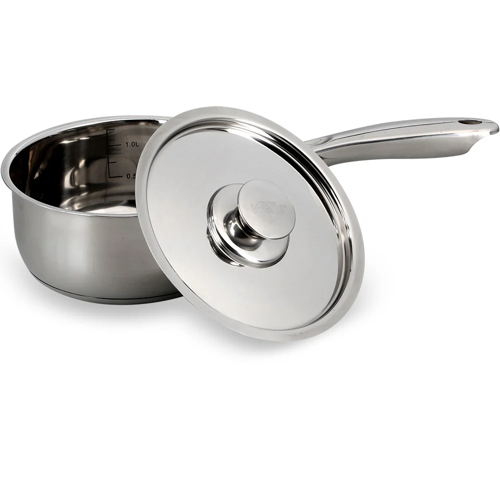 BATERÍA DE COCINA 8 PIEZAS ACERO INOXIDABLE 460-8SS - 4