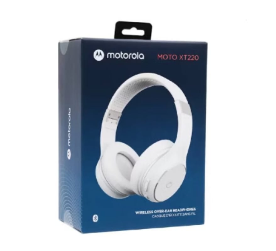 AUDIFONOS MOTOROLA XT 220 OVER EAR BLUETOOTH BLANCO - 3