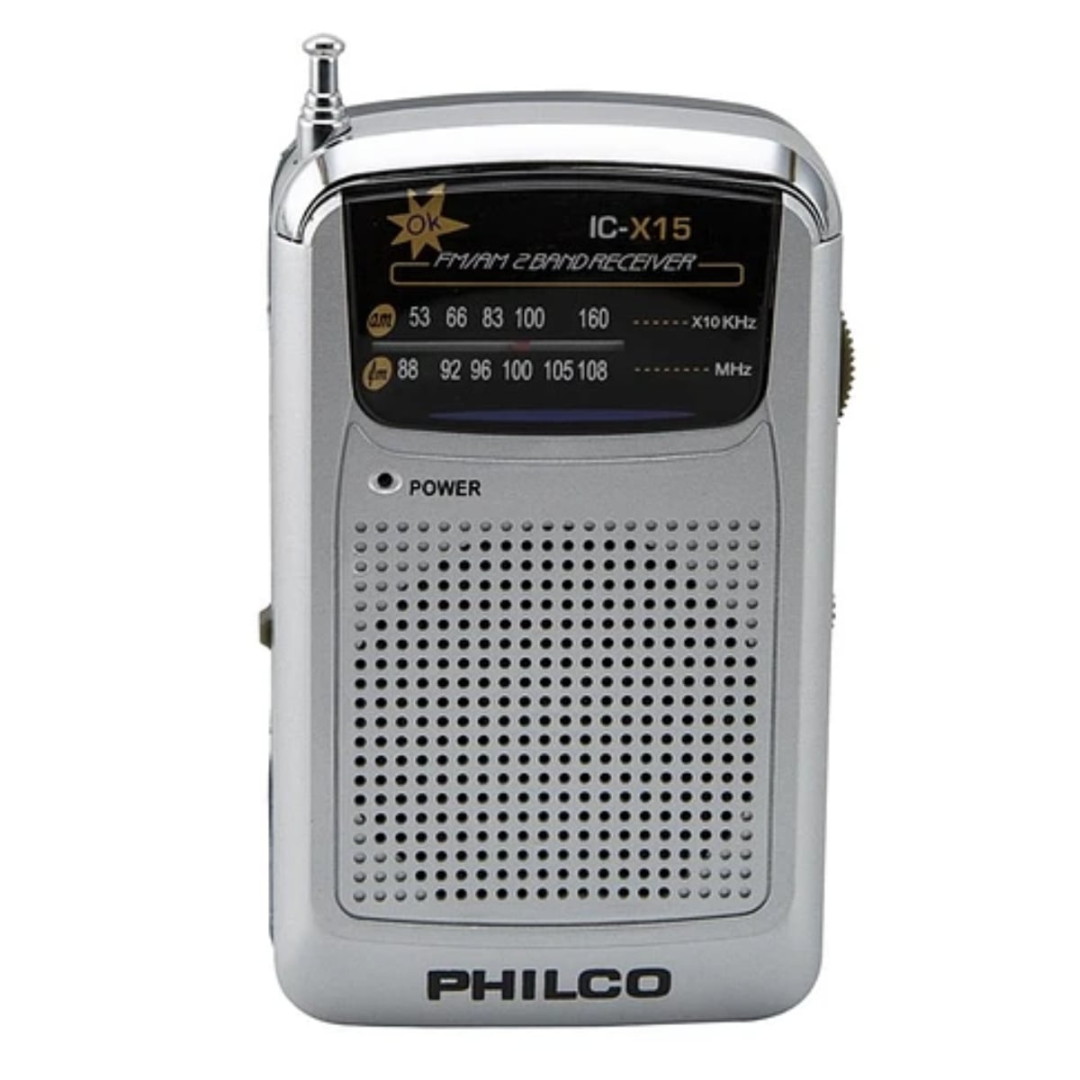 RADIO PORTÁTIL CON AUDÍFONOS PHILCO - 2