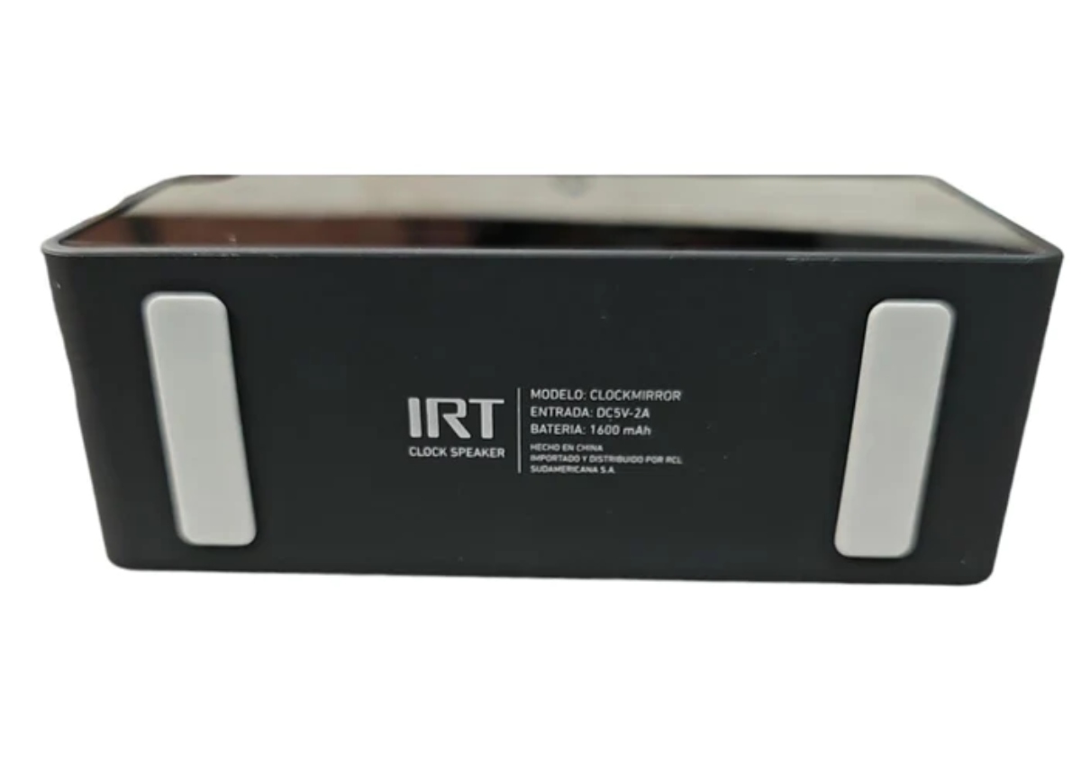 RADIO RELOJ CLOCK SPEAKER IRT - 3