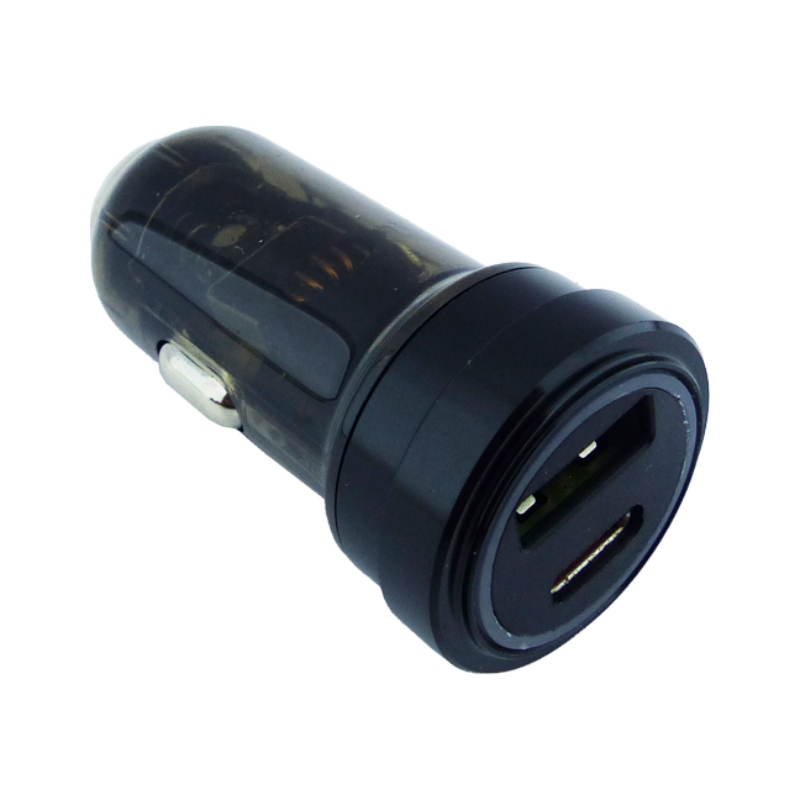 CARGADOR DE 1 USB MAS TYPE-C MODELO AR-CA01 A 12 VOLT - 1