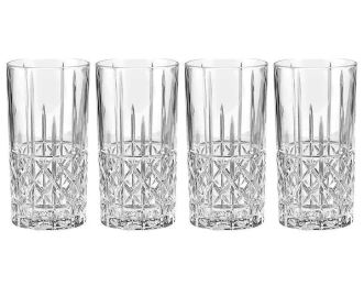 SET 4 VASOS MIX DRINKS VINTAGE GLASSO - 1
