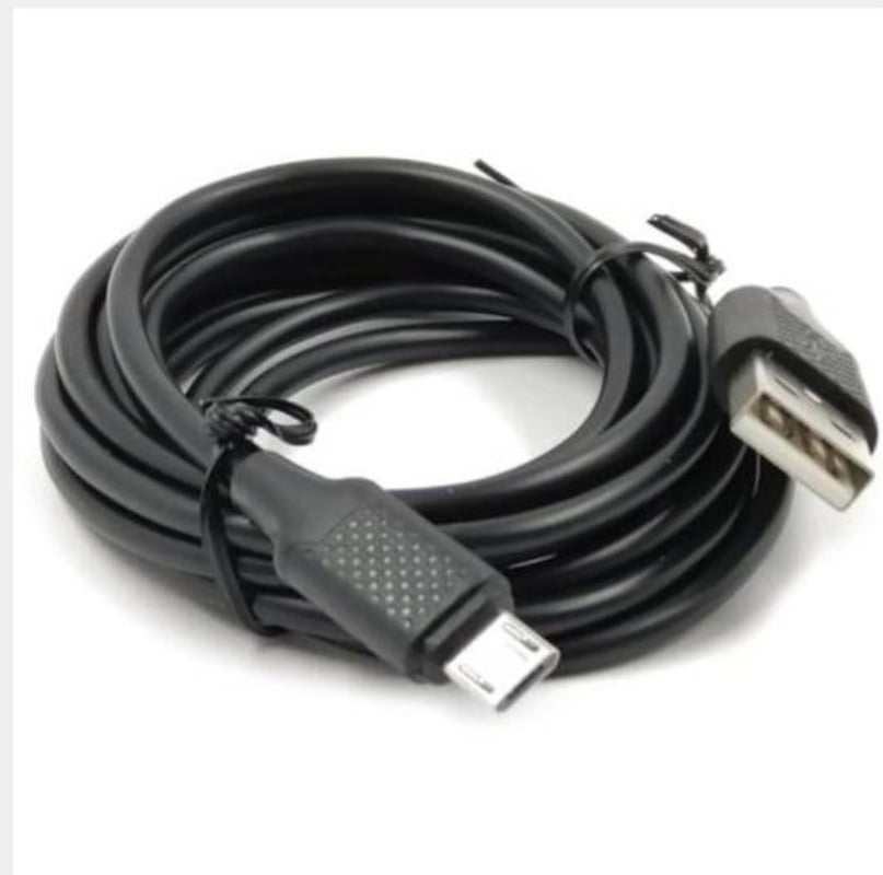 OEM CABLE 2 METROS USB A MICRO USB 2.0. BLACK
