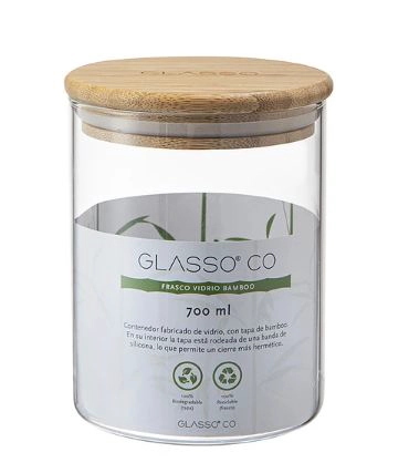 CONTENEDOR BAMBOO 700ML ECO GLASSO - 1