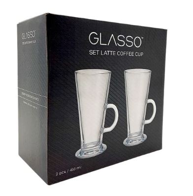 SET 2 LATTE CUP GLASSO - 3