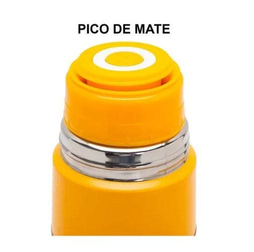 TERMO BALA 0.5L RUBBER KEEP - VERDE - 2