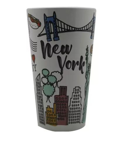TAZÓN LATTE CITY COLLECTION GLASSO -NUEVA YORK - 1